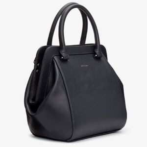 Matt & Nat Sheenan Structured Doctor Bag - Black Dwell - Crossbody/Handbag